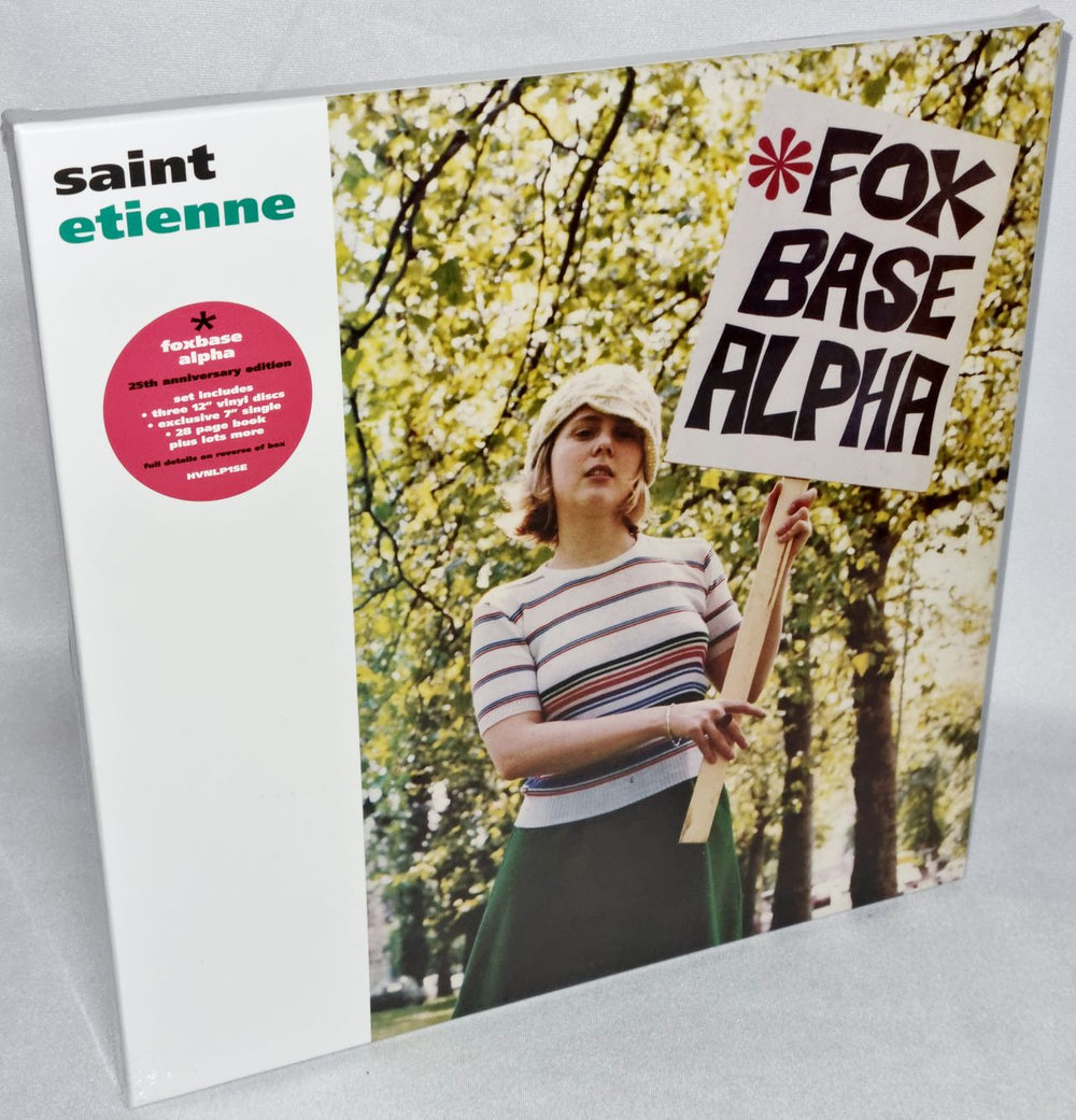 St Etienne Foxbase Alpha - 25th Anniversary Edition UK 3-LP vinyl record set (Triple LP Album) HVNLP1SE