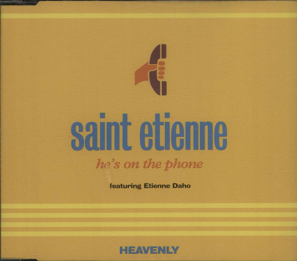 St Etienne He's On The Phone UK CD single (CD5 / 5") HVN50CD