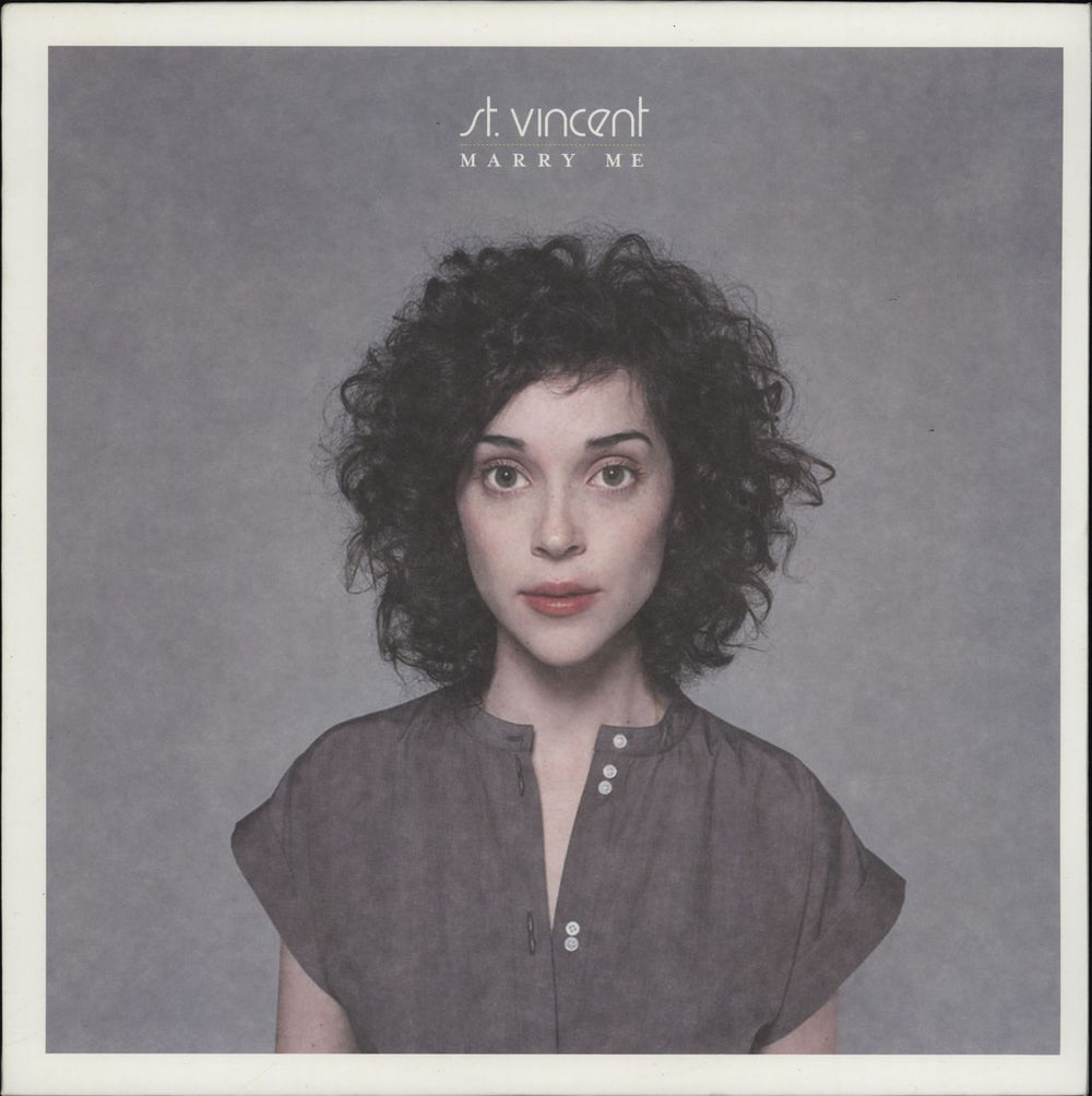 St. Vincent Marry Me US vinyl LP album (LP record) BBQLP254