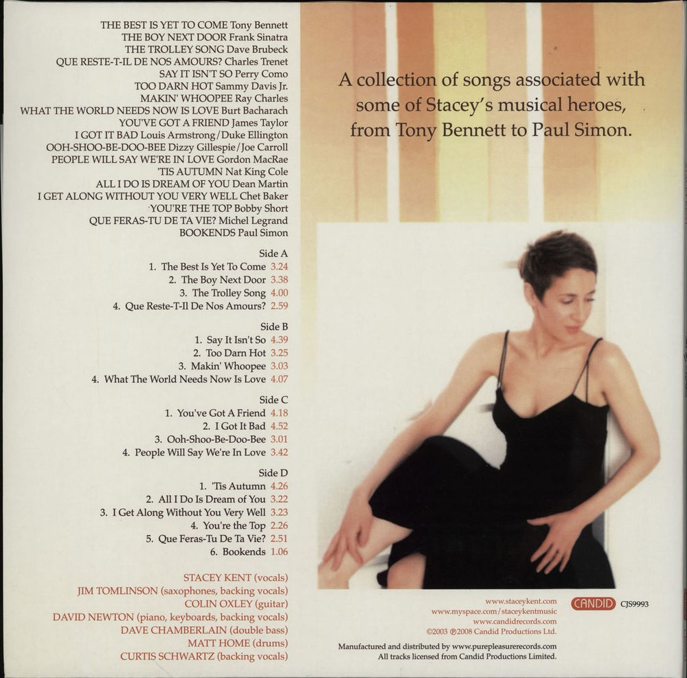 Stacey Kent The Boy Next Door - 180 Gram - Sealed UK 2-LP vinyl record set (Double LP Album) 5060149621370