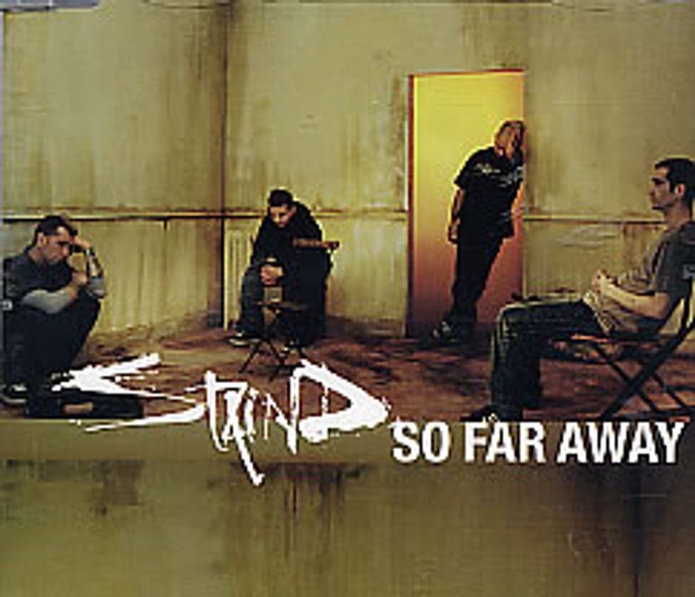 Staind So Far Away UK Promo CD single (CD5 / 5") PR04138