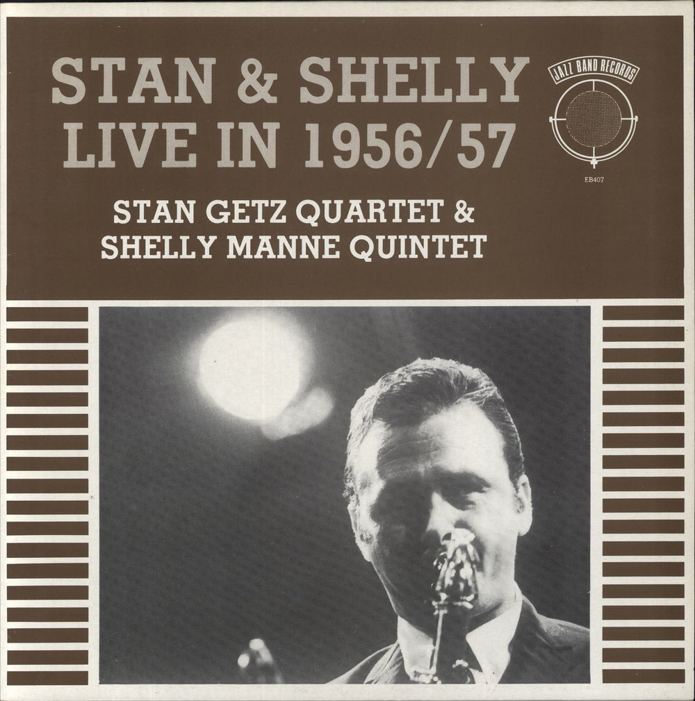 Stan Getz Stan & Shelly Live In 1956/57 French vinyl LP album (LP record) EB407