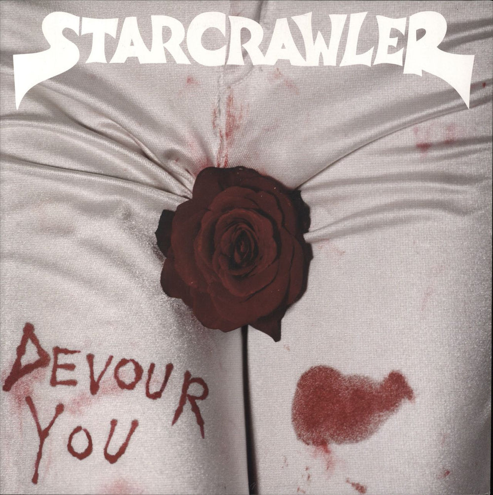 Starcrawler Devour You - Blood Red UK vinyl LP album (LP record) RT0074LPE