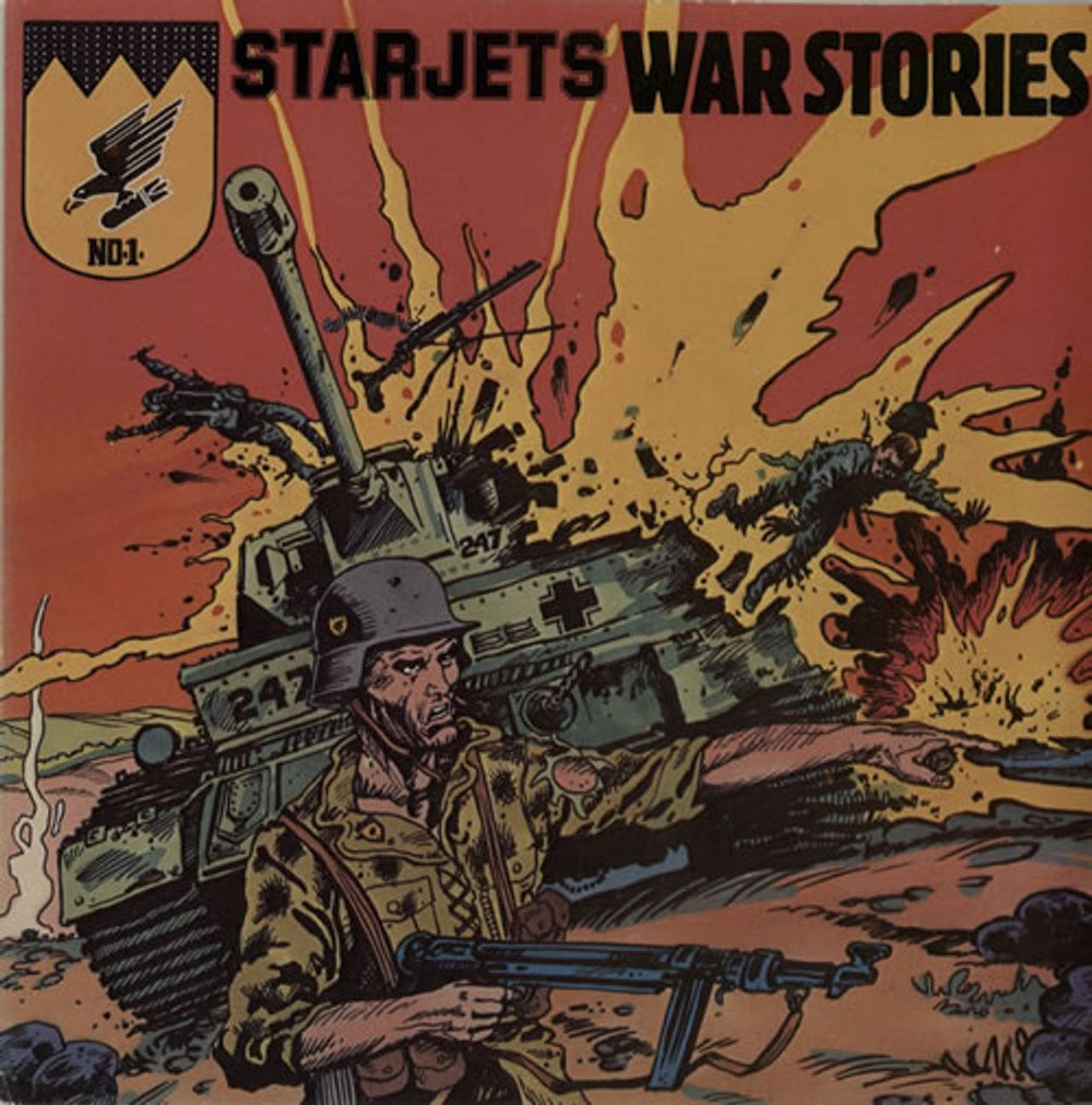 Starjets War Stories - Picture sleeve UK 7" vinyl single (7 inch record / 45) SEPC7770