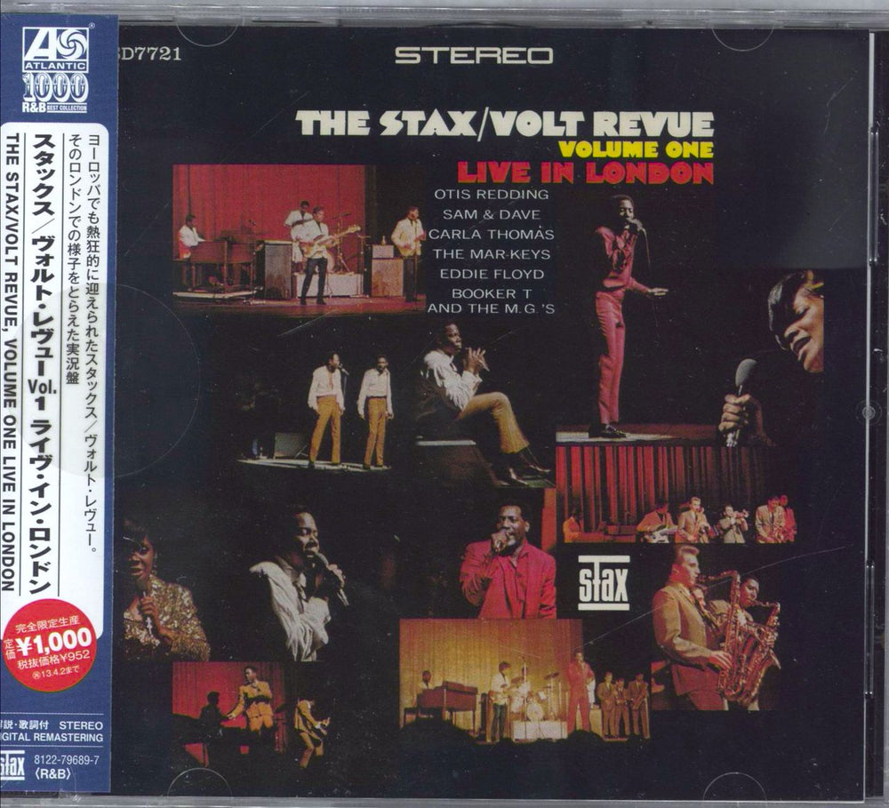 Stax The Stax/Volt Revue Volume One Live In London/ The Stax/Volt Revue Volume 2 Live In Paris - Sealed UK 2 CD album set (Double CD) 8122-79689-7/8122-79689-4