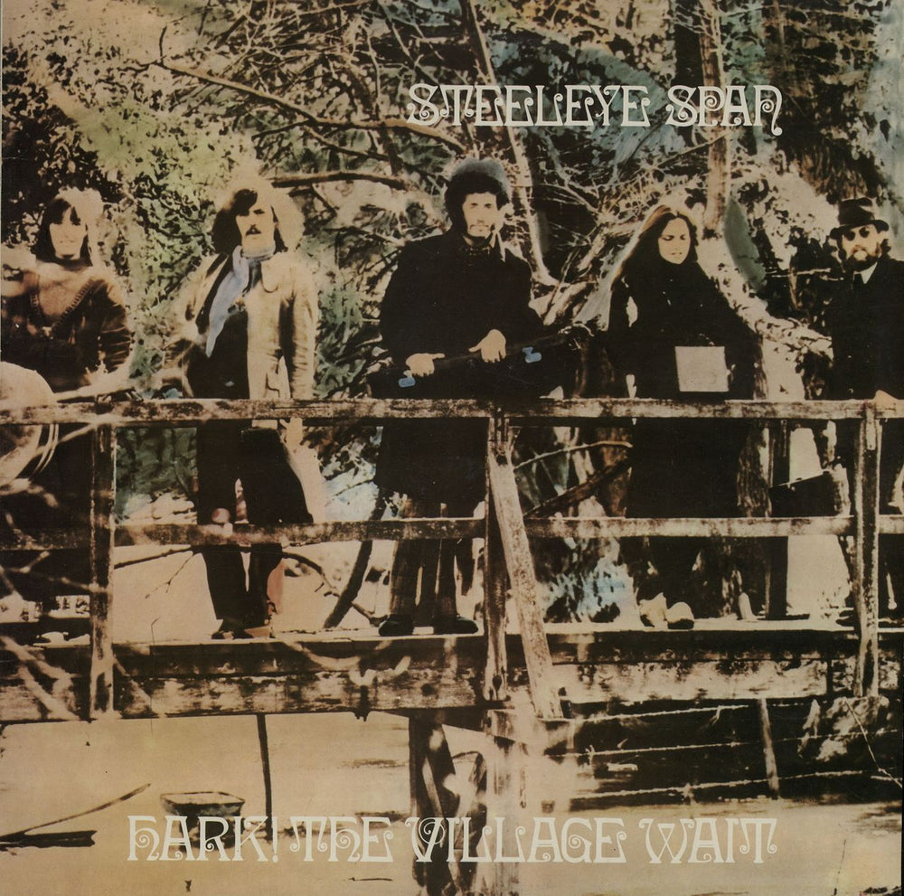 Steeleye Span Hark! The Village Wait UK vinyl LP album (LP record) CREST22