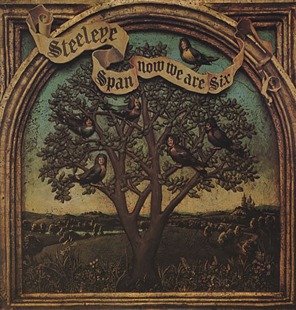 Steeleye Span Now We Are Six - 2nd UK vinyl LP album (LP record) CHR1053