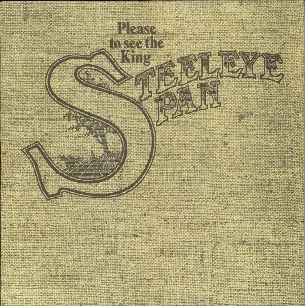 Steeleye Span Please To See The King - 2nd + Insert UK vinyl LP album (LP record) CREST8