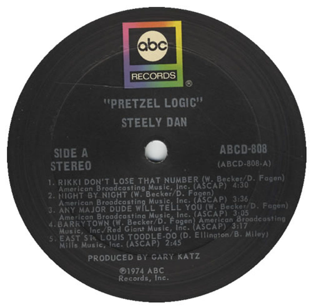 Steely Dan Pretzel Logic - 1st US vinyl LP album (LP record) S-DLPPR430251