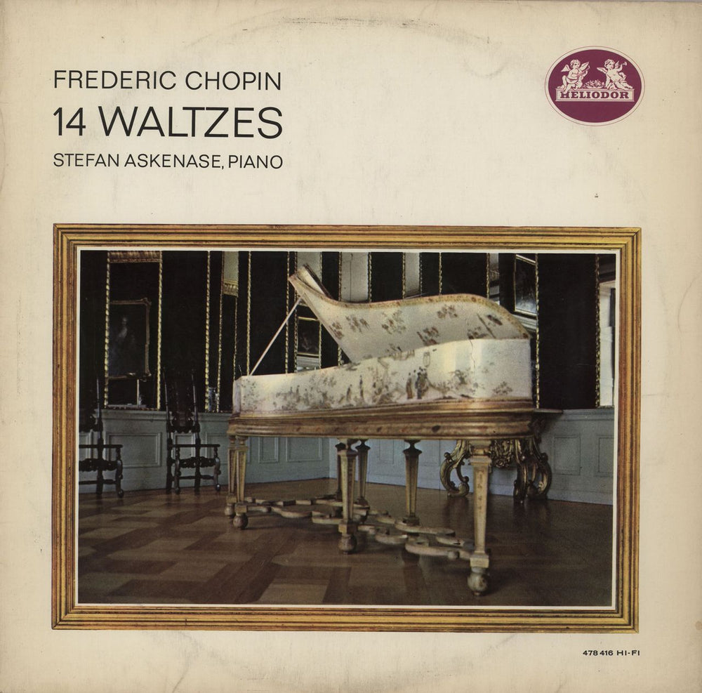 Stefan Askenase Frédéric Chopin 14 Waltzes UK vinyl LP album (LP record) 2548146