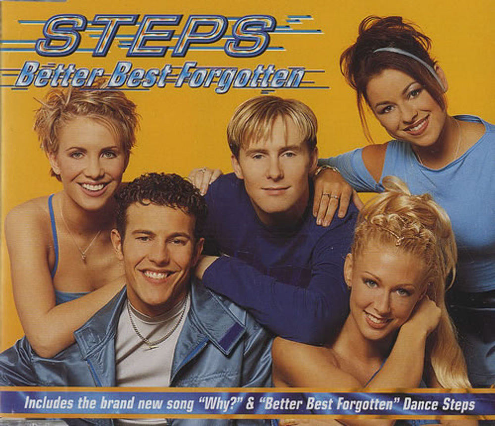 Steps Better Best Forgotten UK CD single (CD5 / 5") 0519212