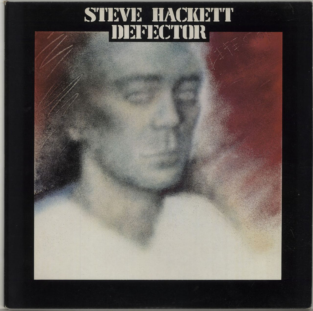 Steve Hackett Defector + Poster UK vinyl LP album (LP record) CDS4018