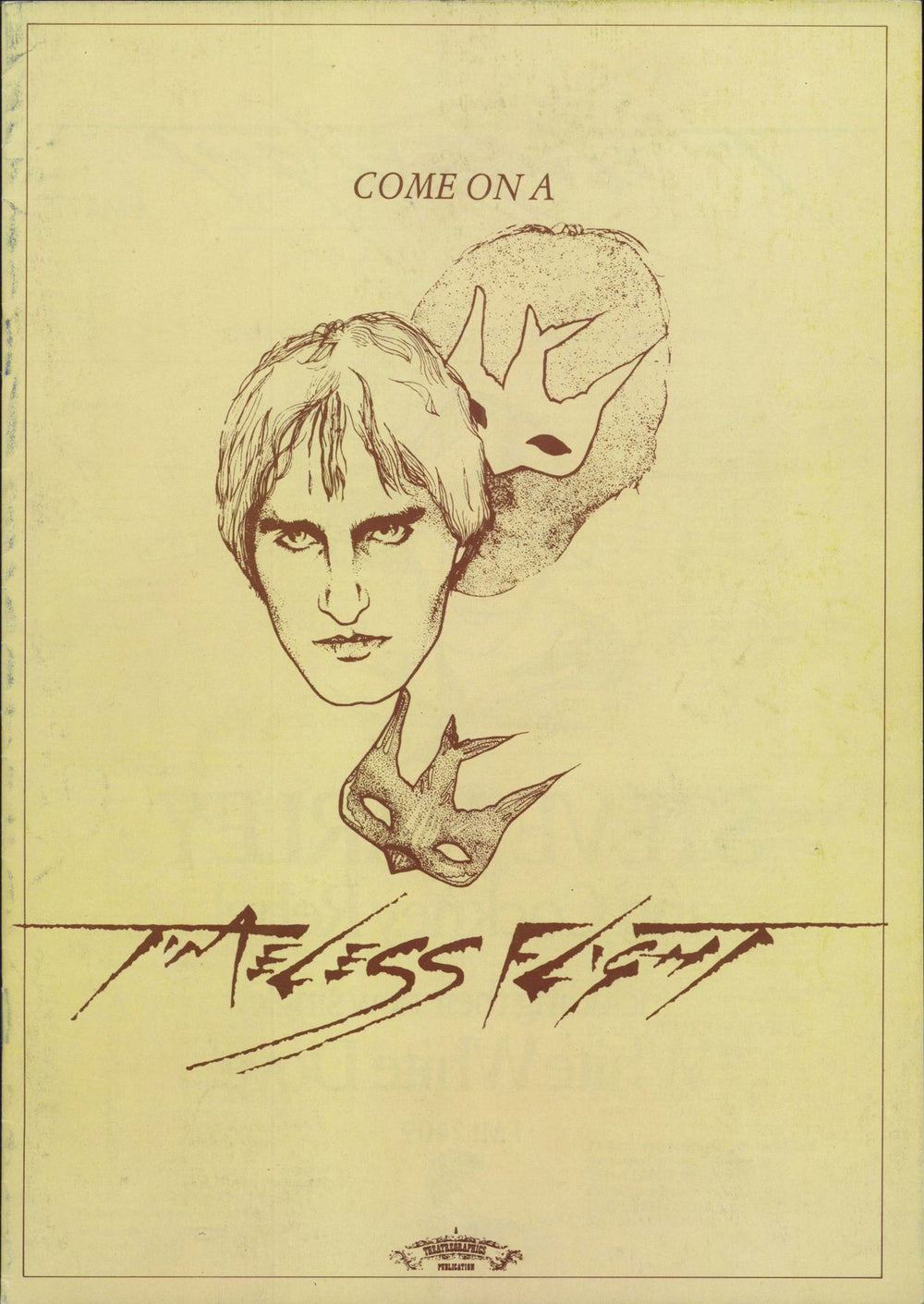 Steve Harley & Cockney Rebel Come On A Timeless Flight UK tour programme TOUR PROGRAMME