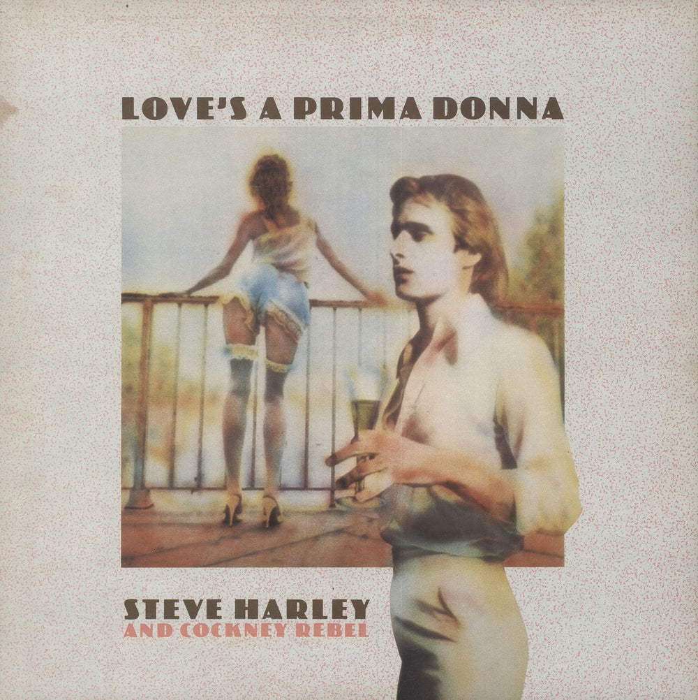 Steve Harley & Cockney Rebel Love's A Prima Donna - Sample Stickered UK vinyl LP album (LP record) EMC3156