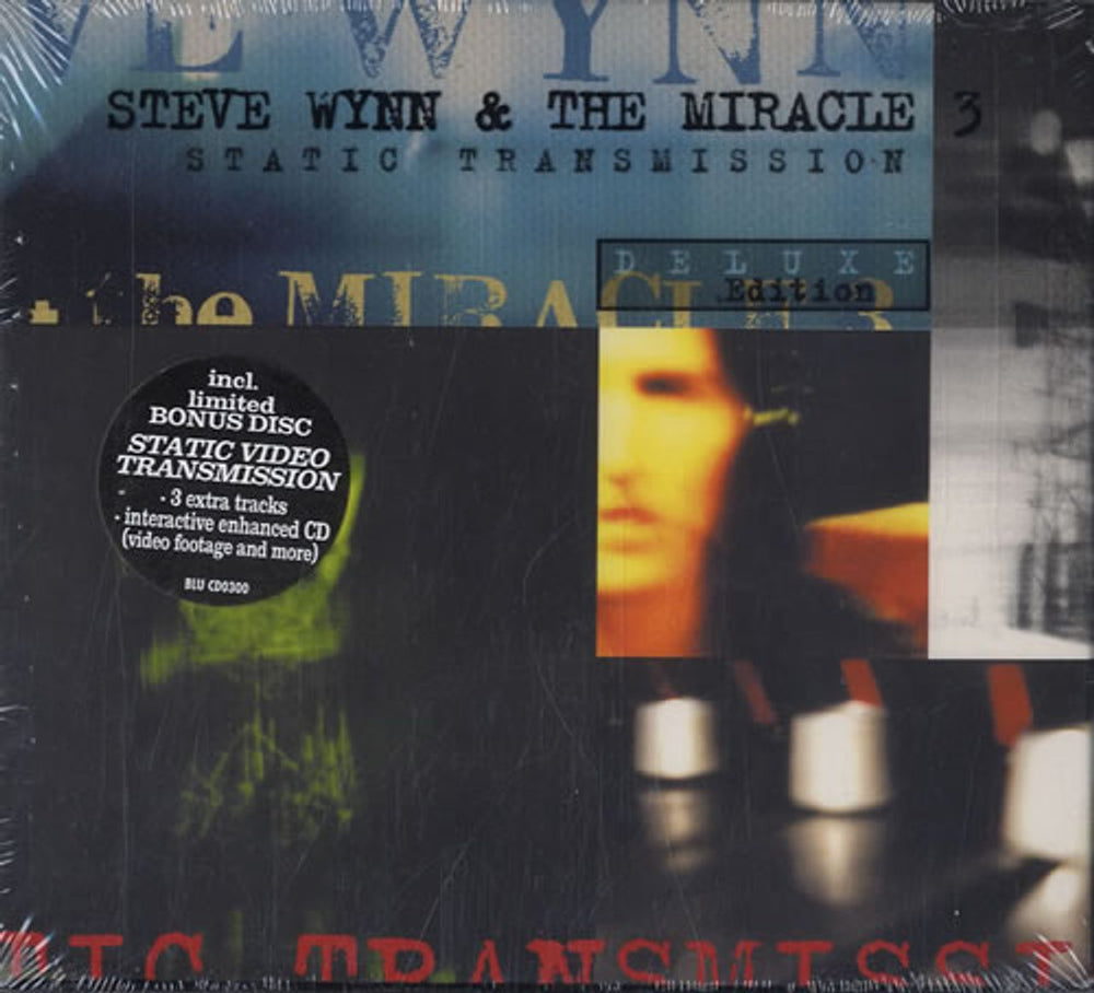 Steve Wynn Static Transmission German 2 CD album set (Double CD) BLUCD0300