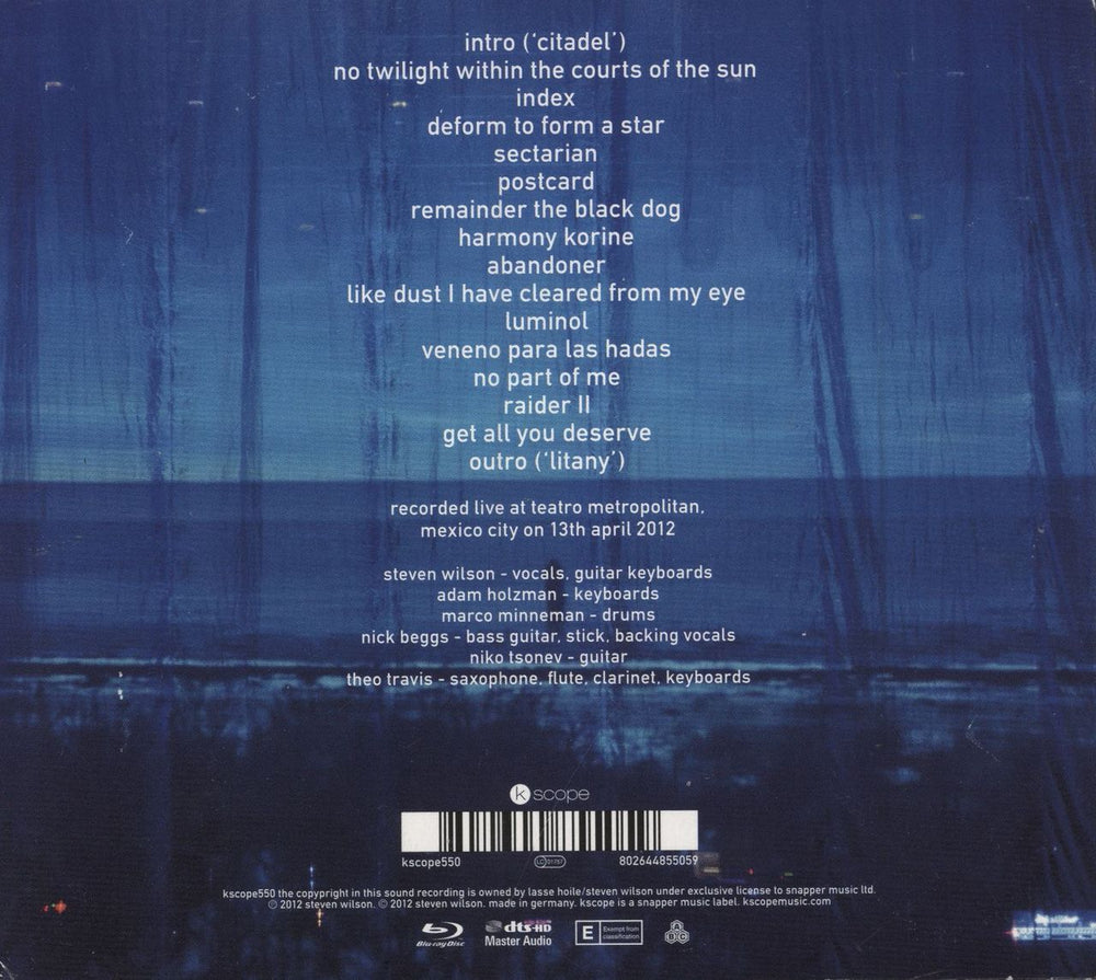 Steven Wilson Get All You Deserve: 2CDs & Blu-Ray UK 3-disc CD/DVD Set 802644855059