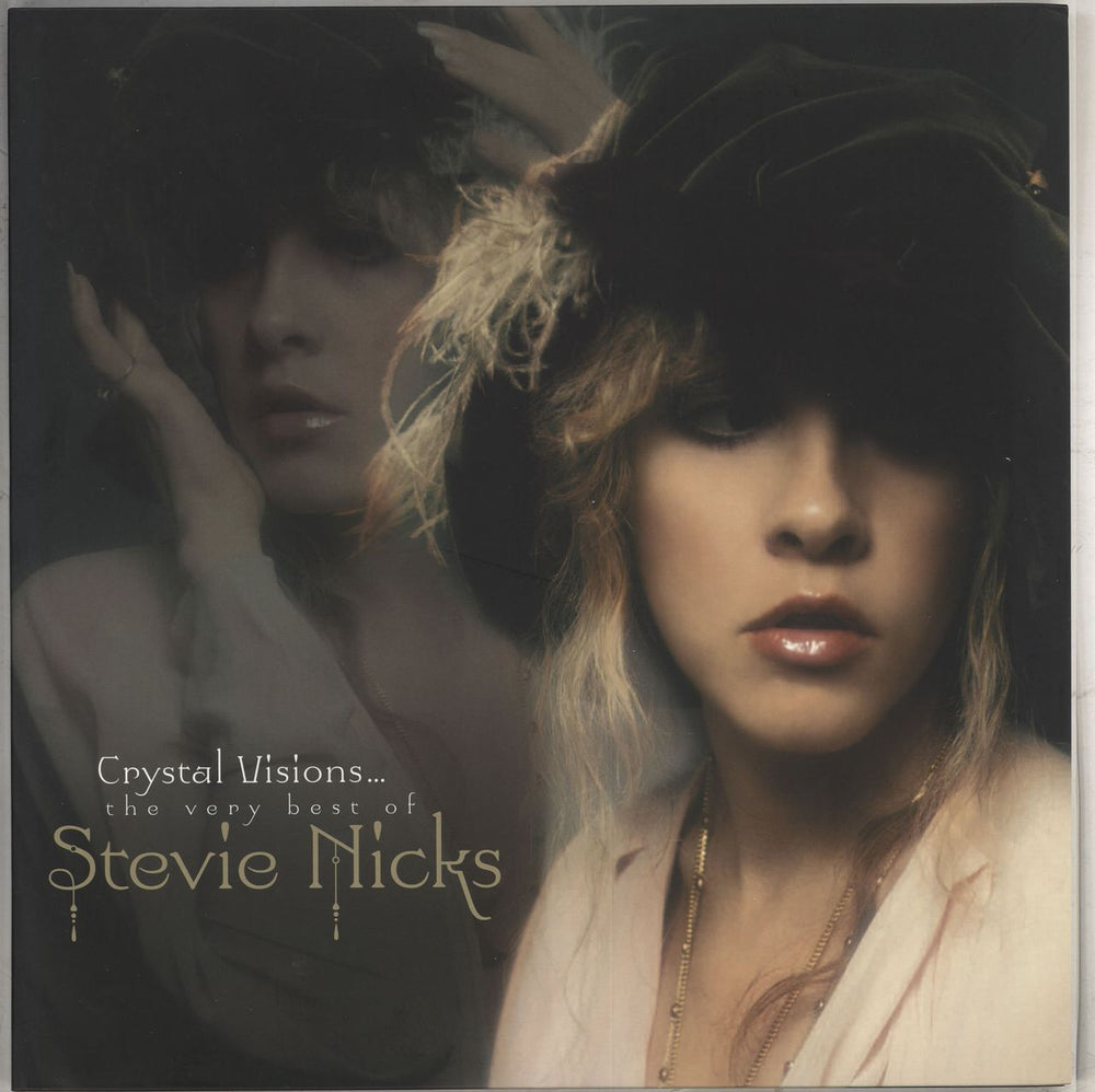 Stevie Nicks Crystal Visions...The Very Best Of - Clear Vinyl UK 2-LP vinyl record set (Double LP Album) 9362-49283-4