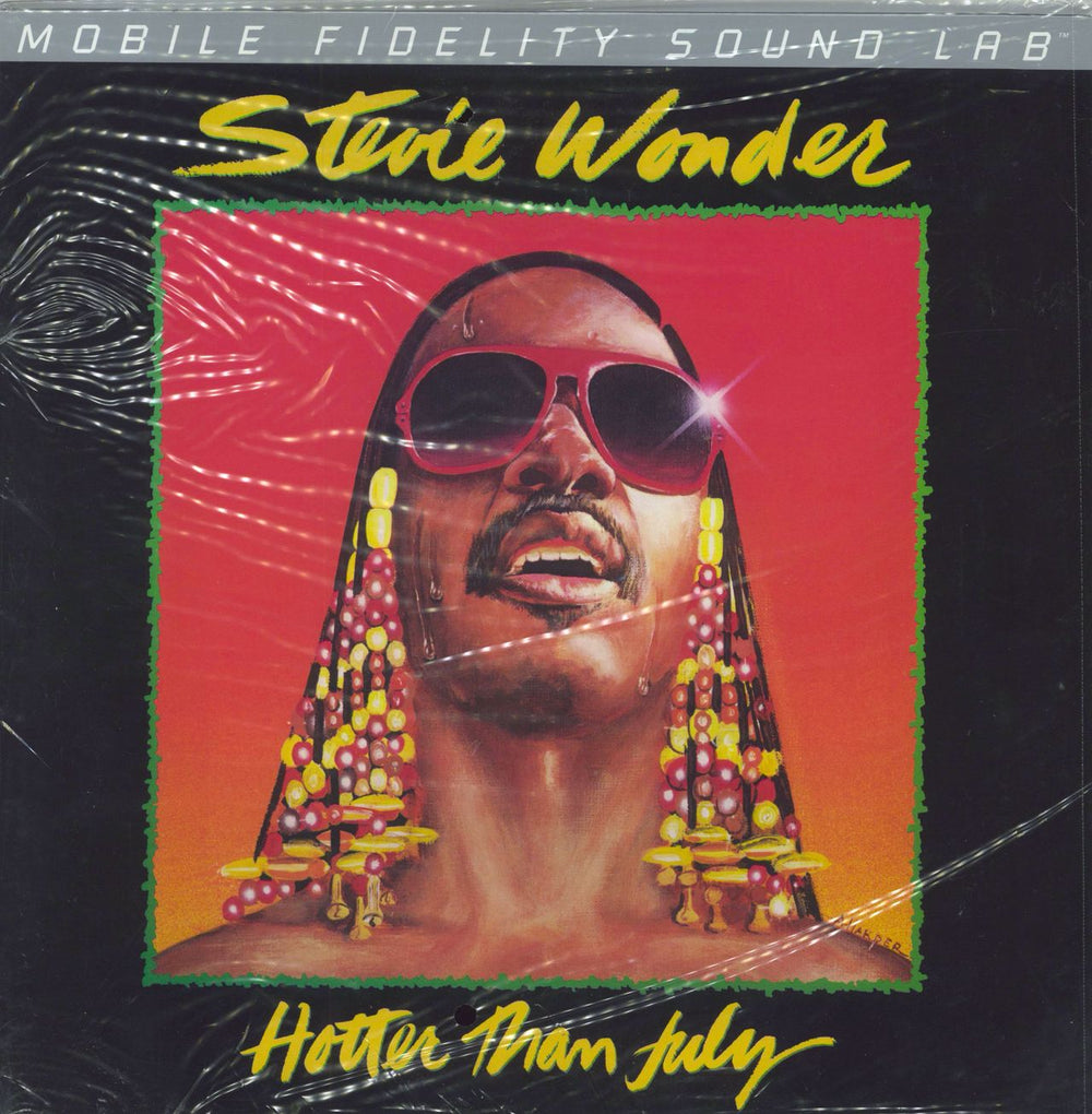 Stevie Wonder Hotter Than July - Numbered & Sealed US vinyl LP album (LP record) MOFI1-018