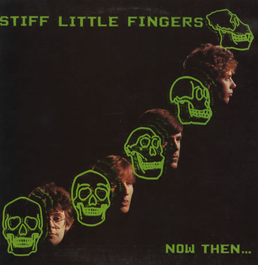 Stiff Little Fingers Now Then... UK vinyl LP album (LP record) CHR1400