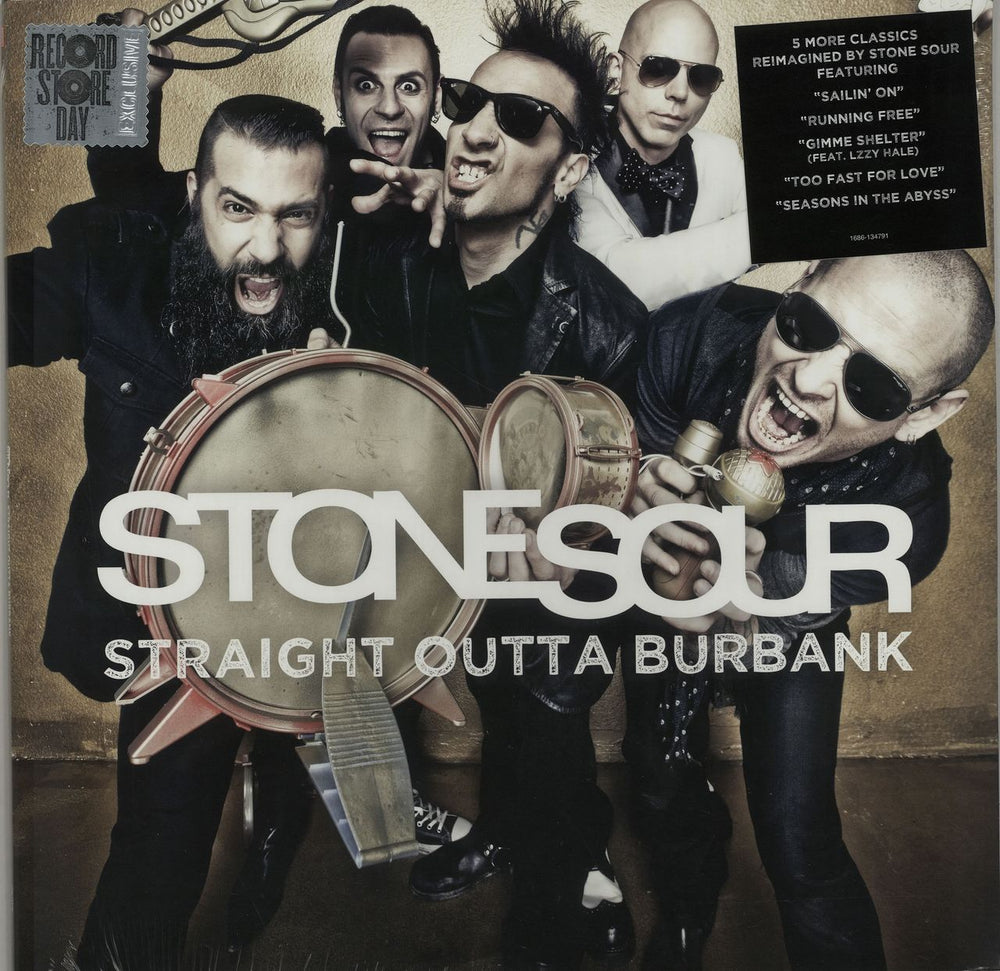 Stone Sour Straight Outta Burbank Czech 12" vinyl single (12 inch record / Maxi-single) 1686-134791