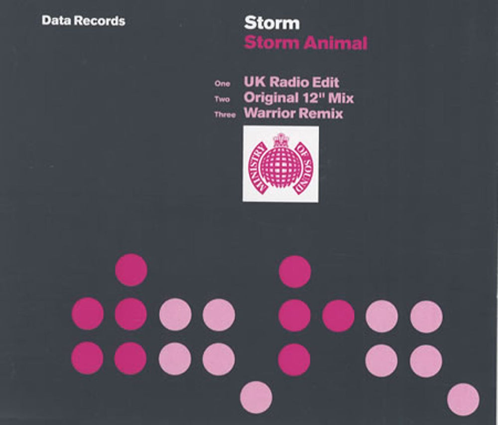 Storm (90s) Storm Animal UK CD single (CD5 / 5") DATA20CDS