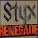 Styx Renegade UK 12" vinyl single (12 inch record / Maxi-single) AMSP7446