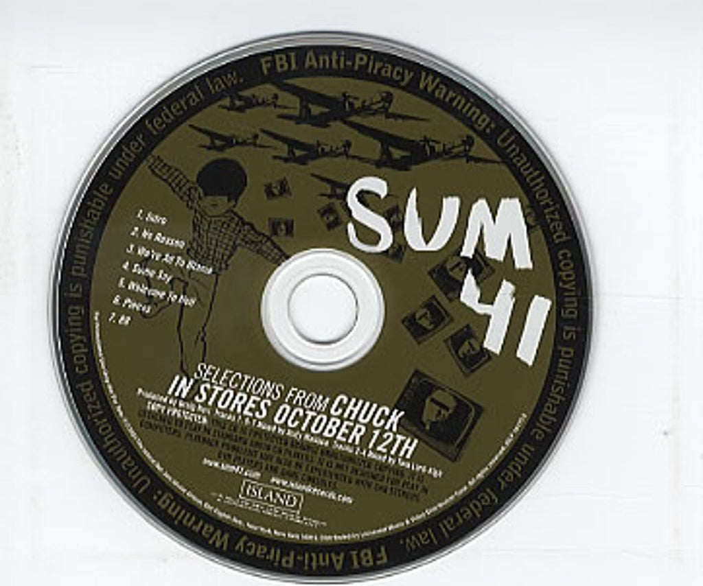 Sum 41 Selections From Chuck US CD single