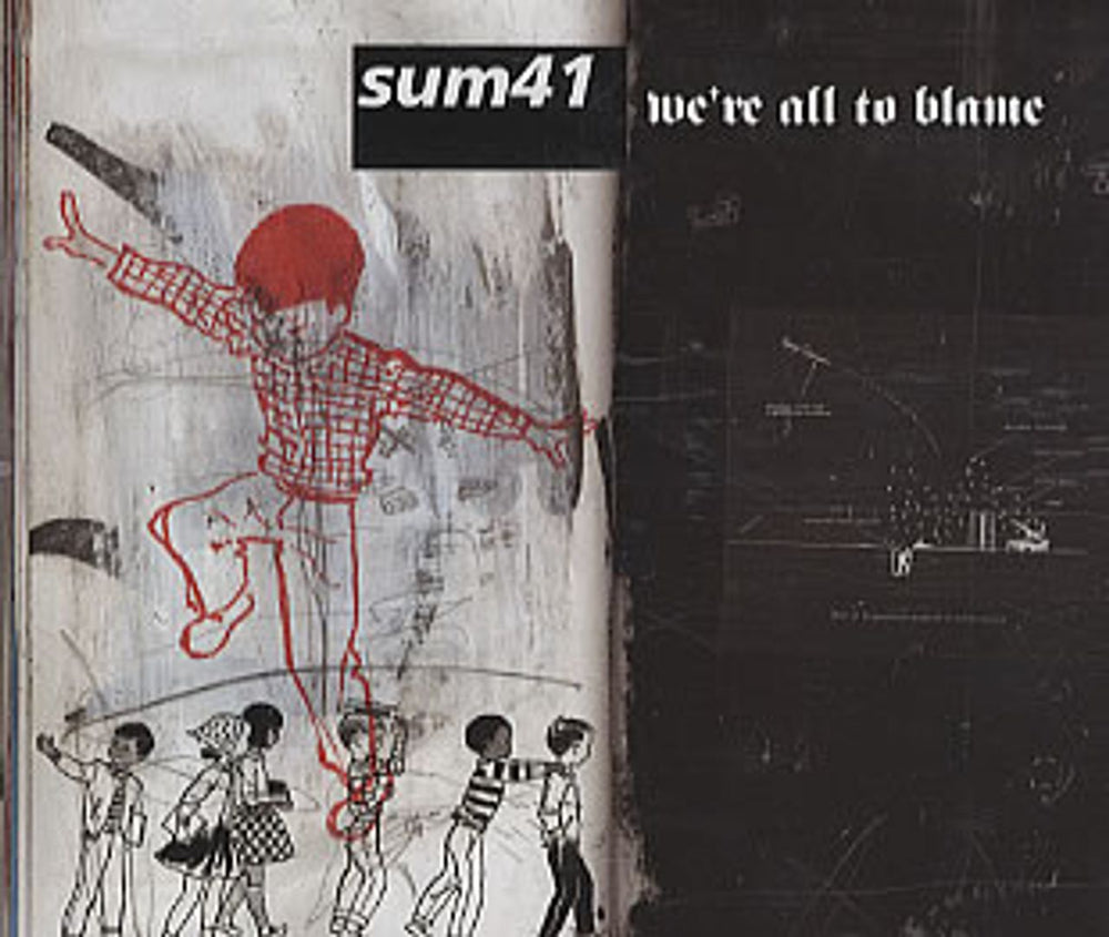 Sum 41 We're All To Blame UK Promo CD single (CD5 / 5") CHUCKCJ1