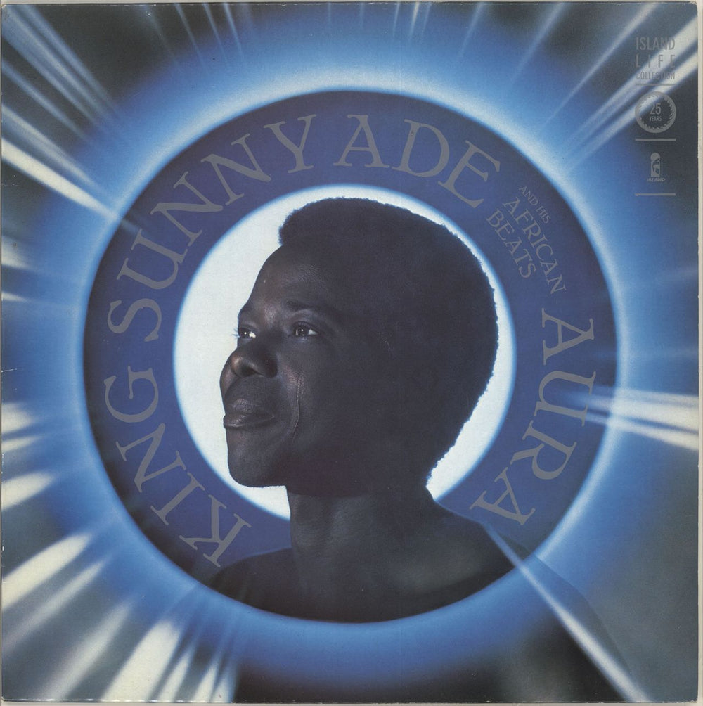 Sunny Adé Aura UK vinyl LP album (LP record) ILPS9746