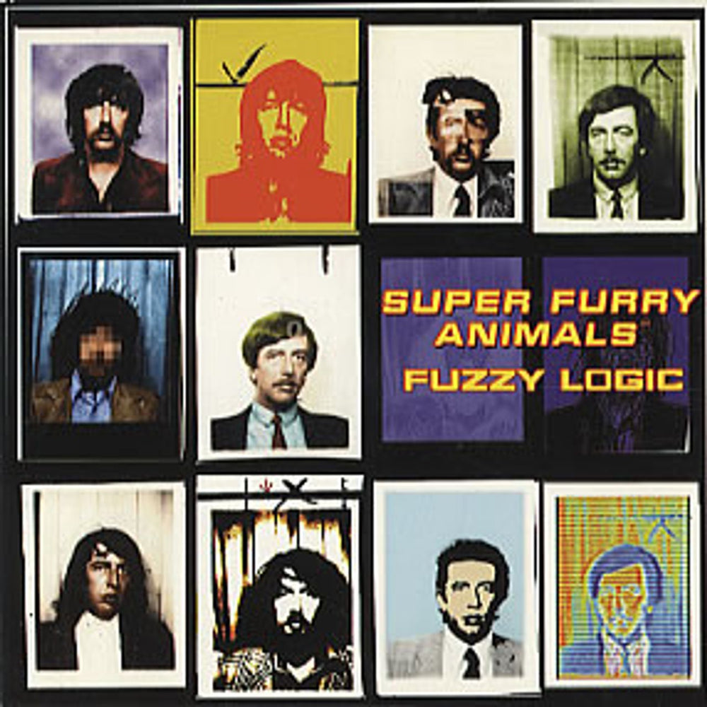 Super Furry Animals Fuzzy Logic UK Promo CD album (CDLP) CRECD190P