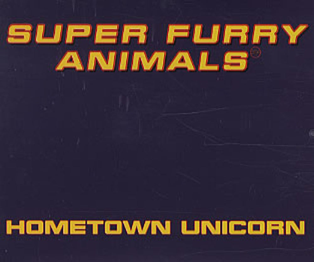 Super Furry Animals Hometown Unicorn UK Promo CD single (CD5 / 5") CRESCD222P