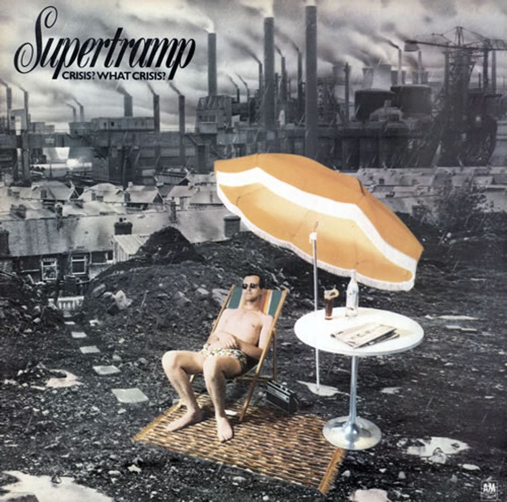 Supertramp Crisis? What Crisis? - 1st UK vinyl LP album (LP record) AMLH68347