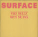 Surface When Your 'Ex' Wants You Back UK 12" vinyl single (12 inch record / Maxi-single) SALT106