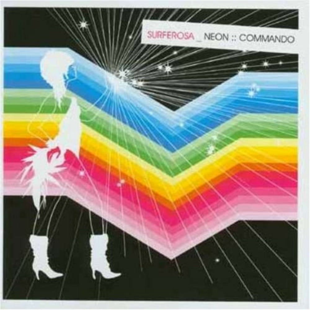 Surferosa Neon Commando UK CD single (CD5 / 5") CD001