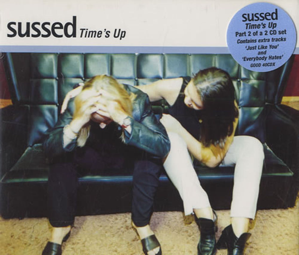 Sussed Time's Up UK CD single (CD5 / 5") GOOD40CDX