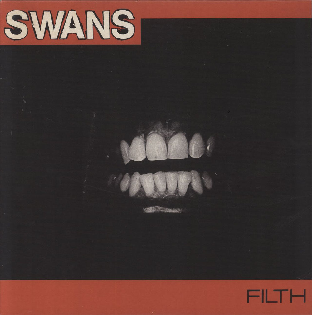 Swans Filth UK vinyl LP album (LP record) STUMM376