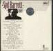 Syd Barrett Opel UK 2-LP vinyl record set (Double LP Album) 643346015316