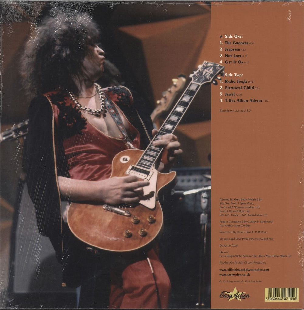 T-Rex / Tyrannosaurus Rex In America - Translucent Yellow UK vinyl LP album (LP record) 5060446071496