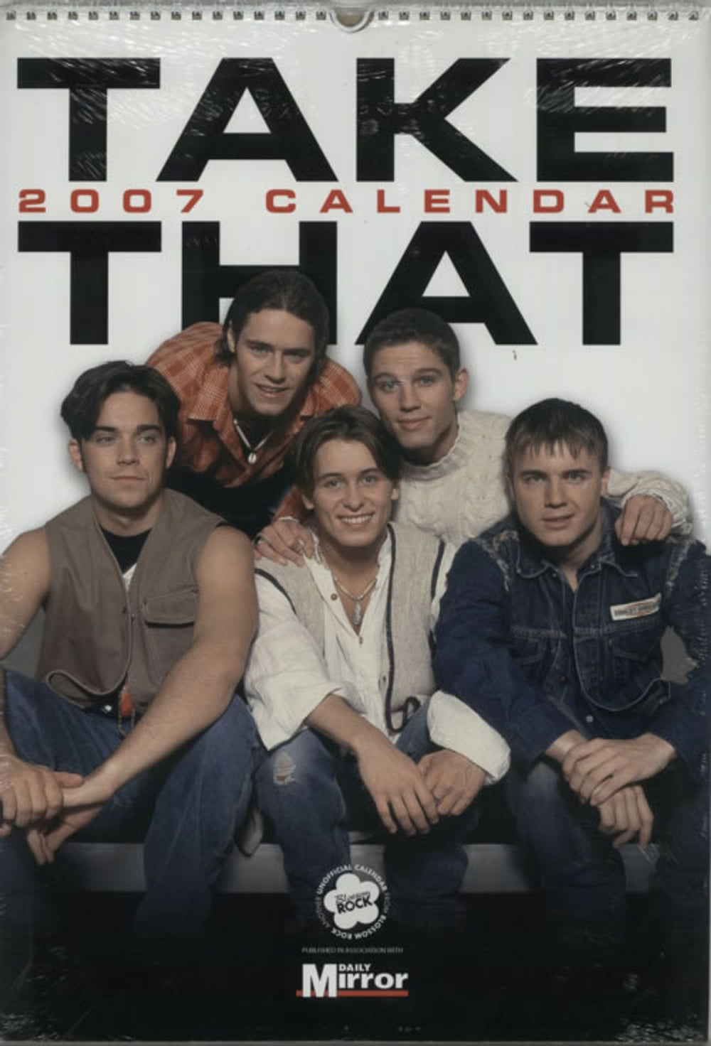 Take That 2007 Calendar UK calendar 1846200652