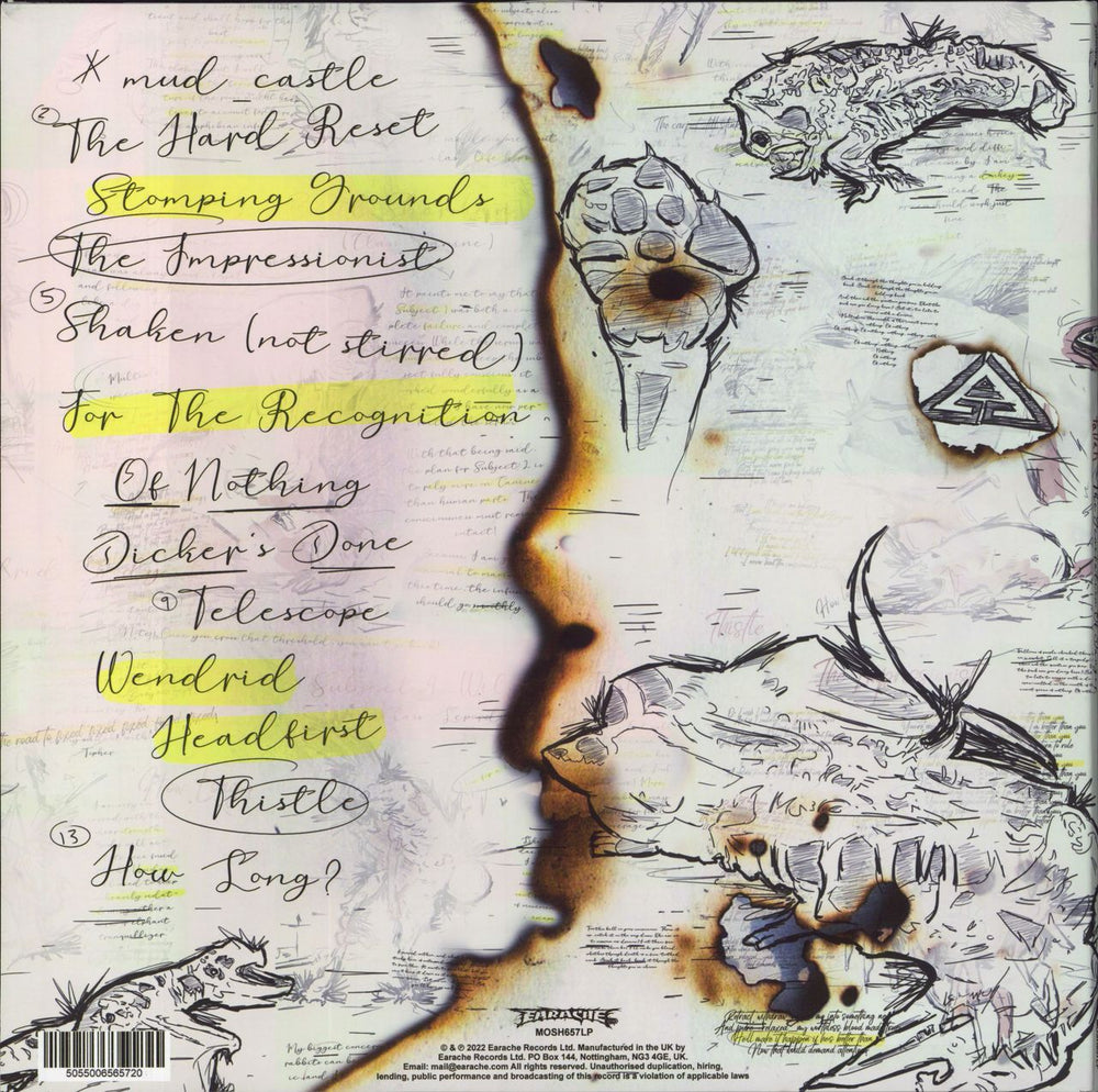 Tallah The Generation Of Danger - Red UK 2-LP vinyl record set (Double LP Album) 5055006565720