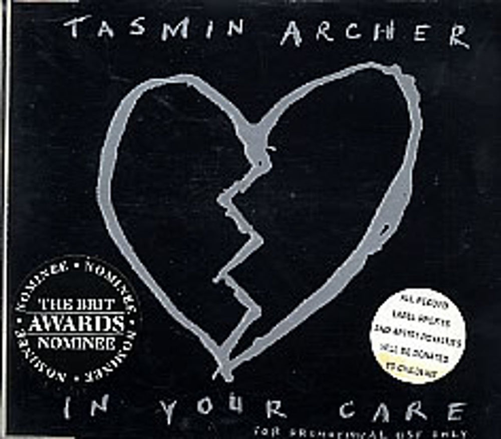 Tasmin Archer In Your Care UK Promo CD single (CD5 / 5") CDTAS2