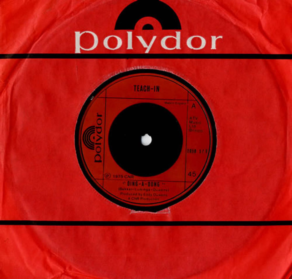 Teach-In Ding-A-Dong UK 7" vinyl single (7 inch record / 45) 2058570