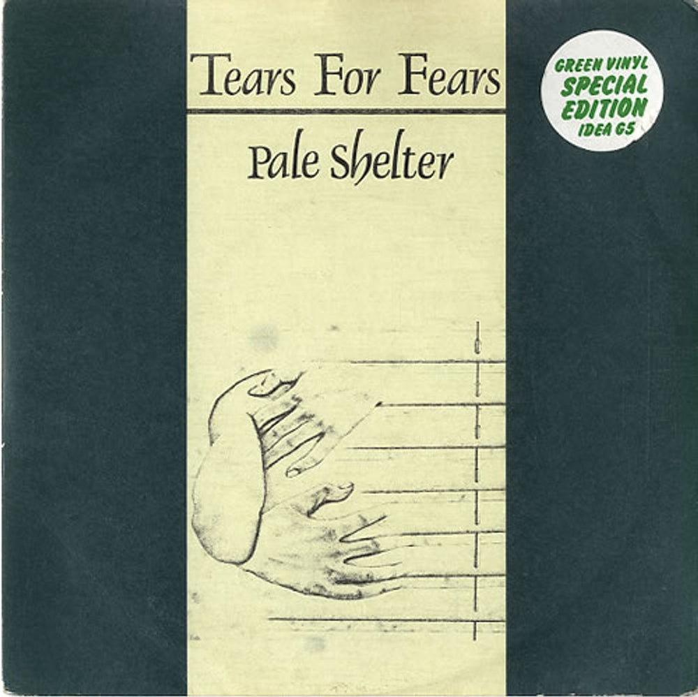 Tears For Fears Pale Shelter - Green Vinyl UK 7" vinyl single (7 inch record / 45) IDEAG5