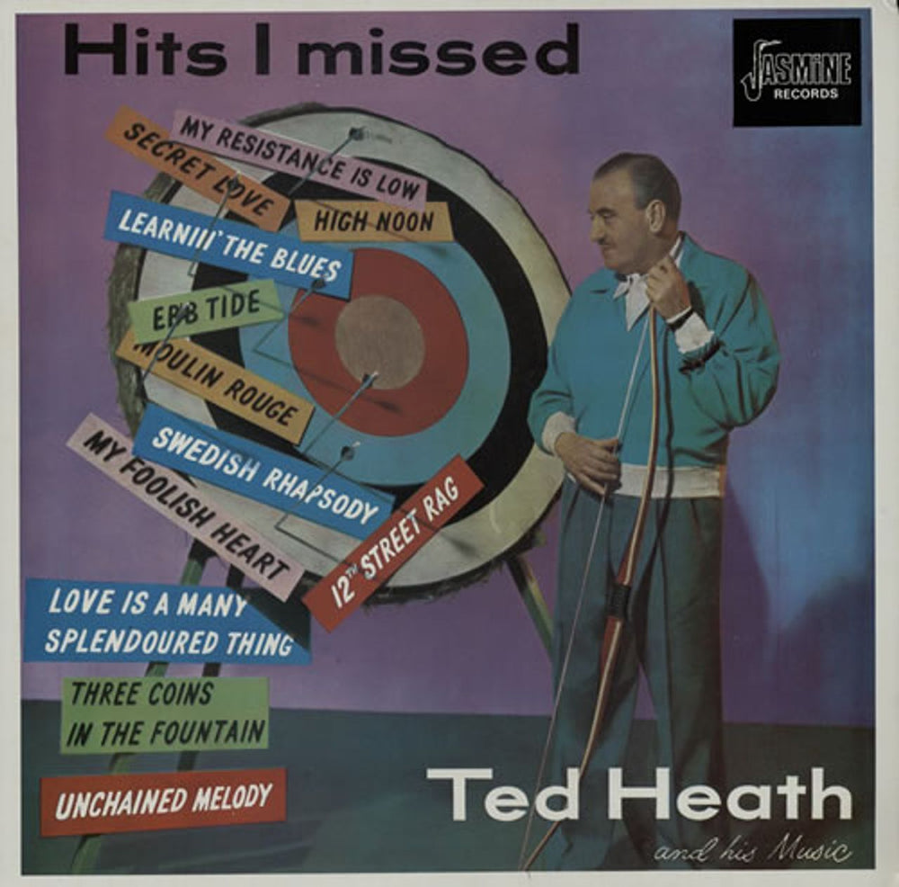 Ted Heath Hits I Missed UK vinyl LP album (LP record) JAS2201