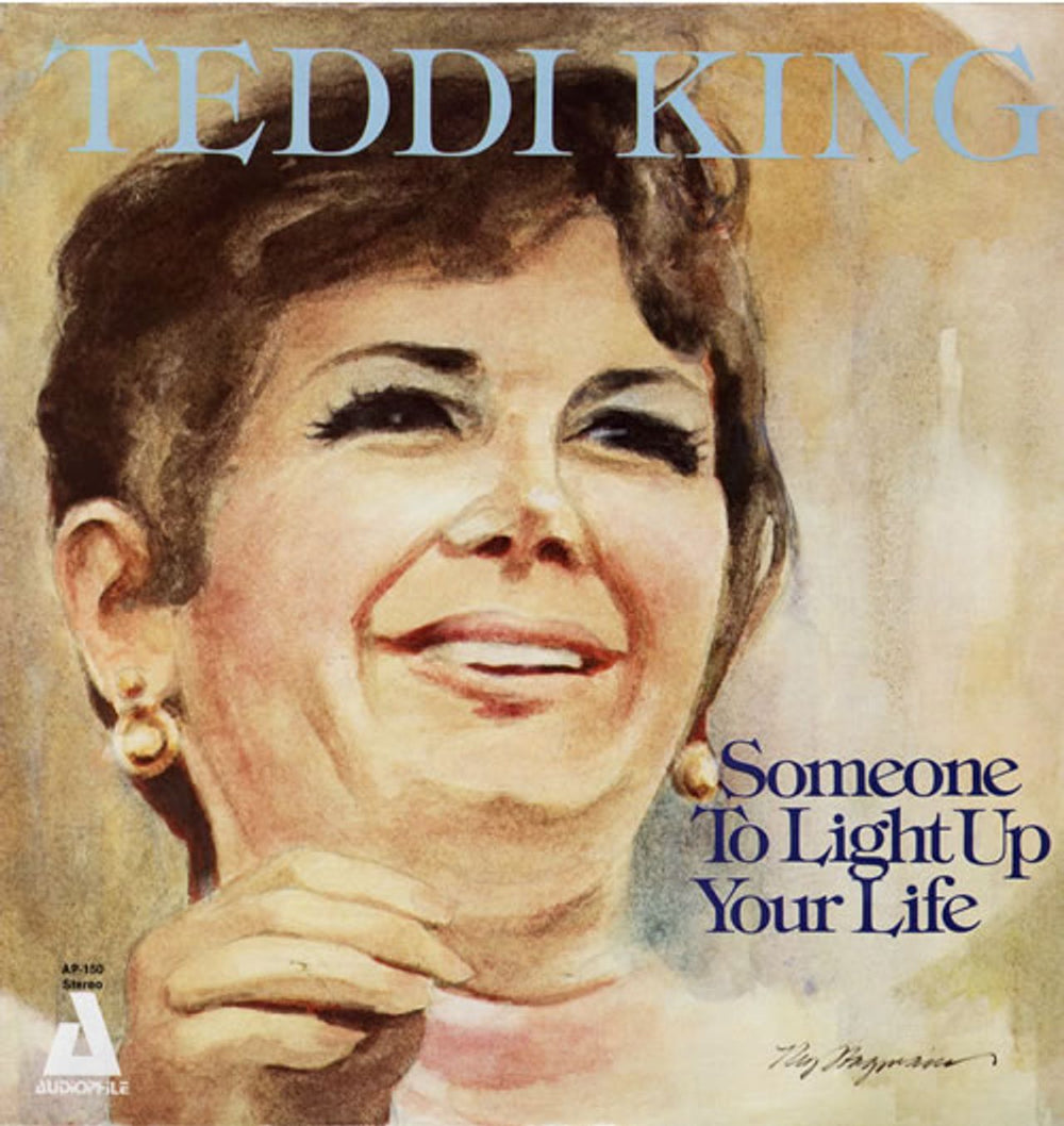 Teddi King Someone To Light Up Your Life UK vinyl LP album (LP record) AP-150