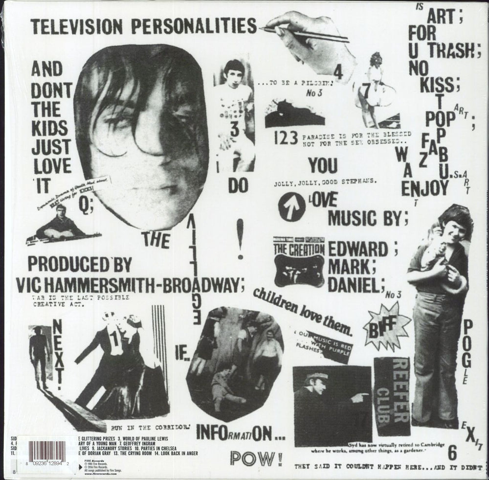 Television Personalities And Don't The Kids Just Love It: 30th Anniversary - Red Vinyl UK vinyl LP album (LP record) 809236128942