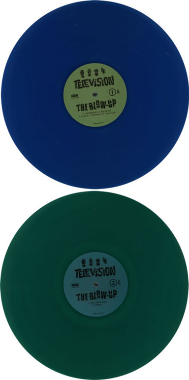 Television The Blow-Up - Blue & Green Vinyl US 2-LP vinyl set