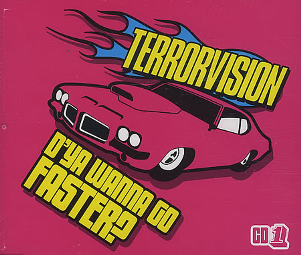 Terrorvision D'Ya Wanna Go Faster? UK 2-CD single set (Double CD single) BTFLYS/X0007