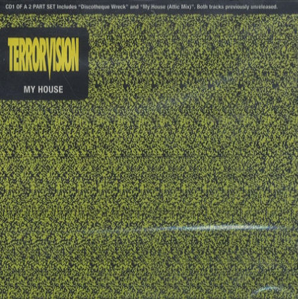 Terrorvision My House 2nd Issue UK CD single (CD5 / 5") CDVEGASS5