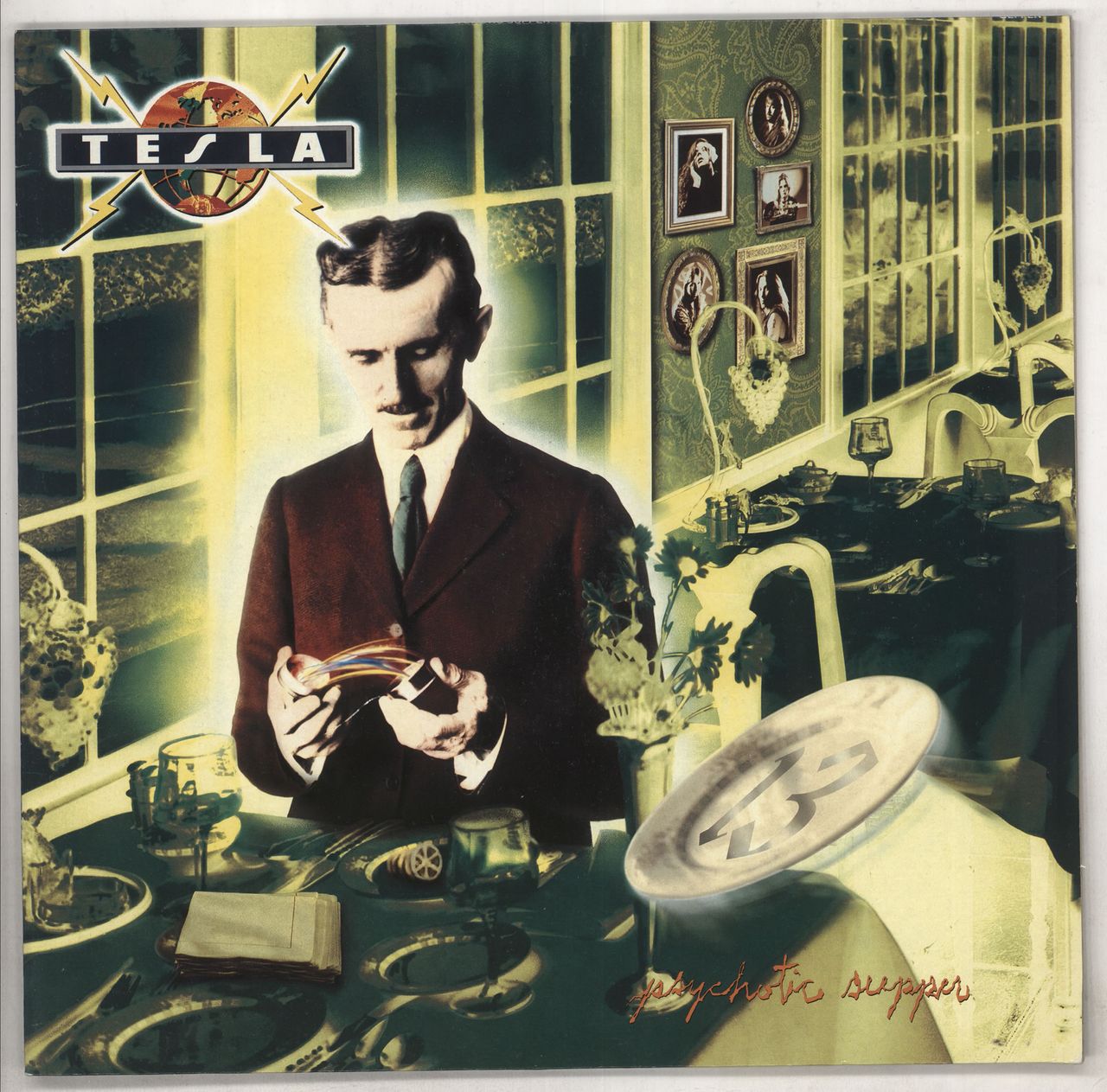 Tesla Psychotic Supper UK Vinyl LP — RareVinyl.com